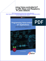 Programming Voice Controlled Iot Applications With Alexa And Raspberry Pi John Allwork download pdf chapter