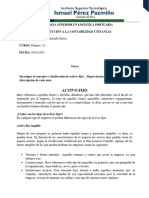 Activos Fijos y Depreciacion Finanzas y Contabilidad 1