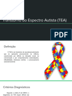 SLIDES Transtorno Do Espectro Autista (TEA)