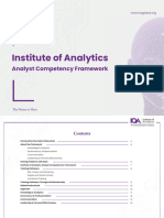IoA Analyst Competency Framework