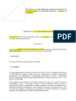 Modelo de Habilitação de Crédito Trabalhista Retardatária