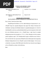 24.03.29. PFP V Thelma. Order GRANTING P's Mot. For Default Judg. $35,964.00