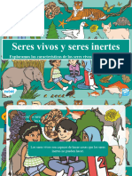 Presentación Seres Vivos y Seres Inertes