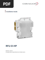 Ceragon RFU-D-HP Installation Guide Rev G.01