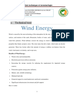 Wind Energy