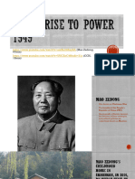 Mao's Rise To Power 1949