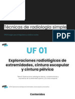 Técnicas de Radiología Simple: Módulo 04