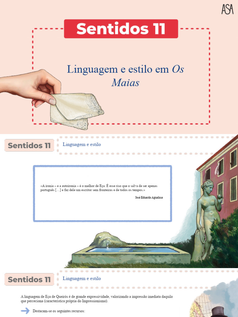 Linguagem e Estilo em Eça de Queirós | PDF | Sintaxe | Linguística