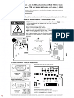 SEGA Game Gear LCD Replacement MOD REV4.0 PT BR