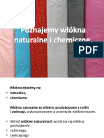 Poznajemy Włókna Naturalne I Chemiczne