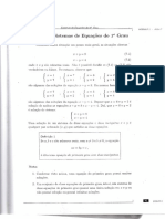 Aula 7 - Sistemas de Equações Do 1o Grau