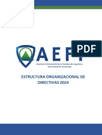 Estructura Organizacional AEFI 2024