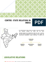 Centre-State Relation in India