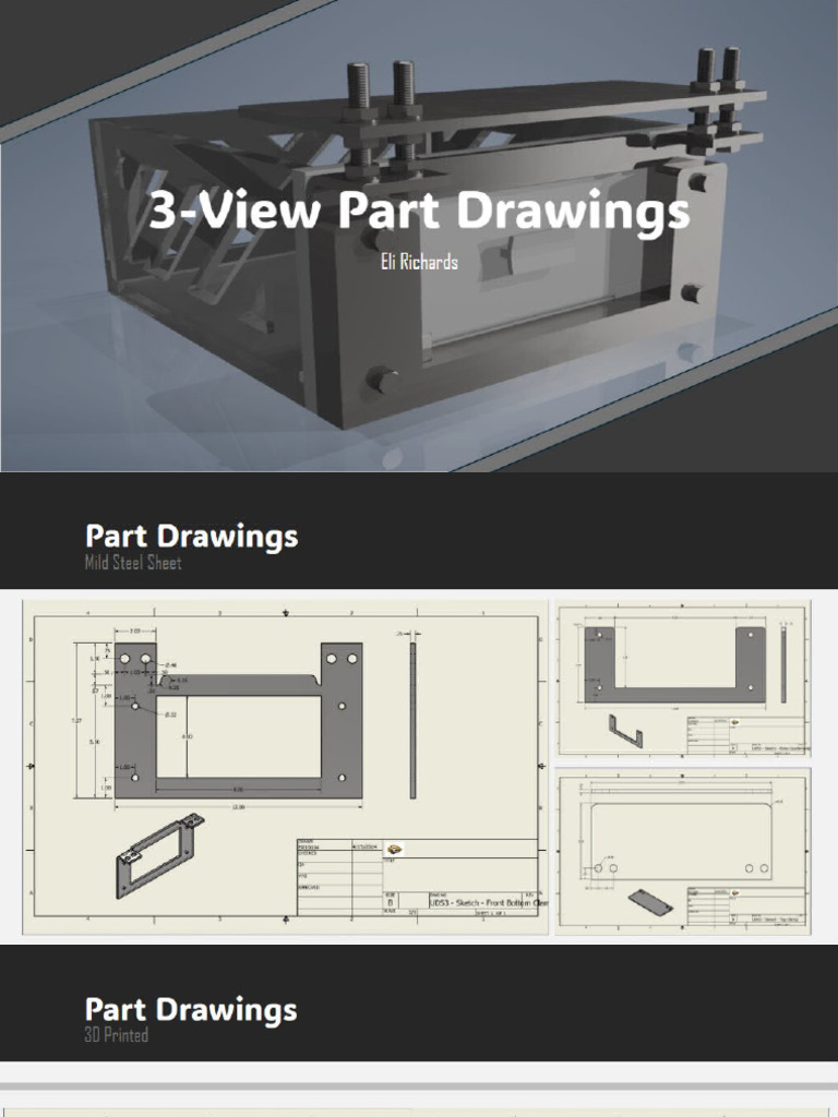 Engineering Design Iterations | PDF | Sheet Metal | Industrial Processes