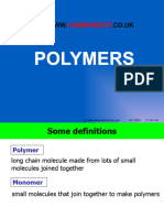 Chemsheets A2 1095 Polymers 1