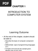 Chapter 01 - Introduction To Computer System