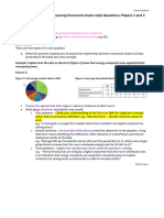 Advice for Exam-style Questions (Papers 1 and 2)