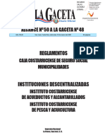 Reglamento Investigacion Biomedica C.R.