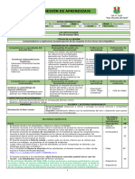 Sesion de Aprendizaje de 5 To - La Sesión Es de 3ro.