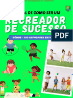 BÔNUS - MANUAL DO RECREADOR - 100 Atividades em Vídeos