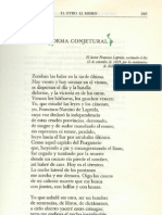 28 Poema Conjetural (El Otro, El Mismo 1964)