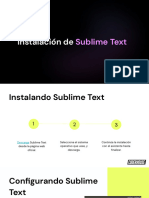 Instalación Sublime Text