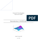 Initiation Matlab