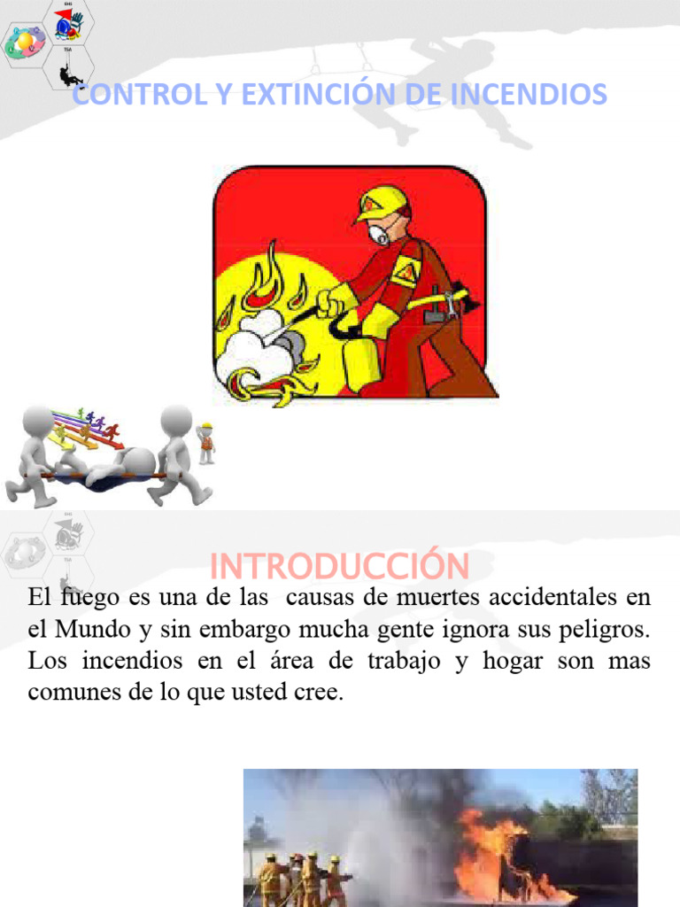 Control y Extinción de Incendios | PDF | Incendios | Calor