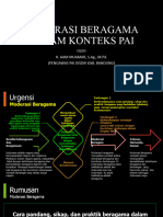 Moderasi Beragama PAI