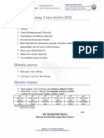 Agenda Inauguracion Curso Lectivo