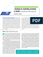 Estrategia de Marketing Orientada Al Cliente