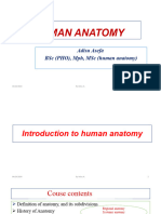 Introduction To Anatomy HO