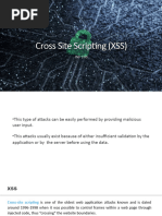 Week 9 XSS