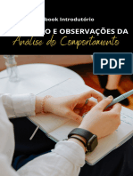 Análise Do Comportamento: Definição E Observações Da