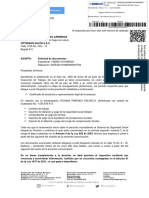 Notificación Por Aviso DT Santander - SOLICITUD DE DOCUMENTOS - OPTIMIZAR SALUD S.A.S