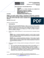 PRIMERO: Iniciar Un Procedimiento Administrativo Sancionador en Contra Del Señor Luis Alberto