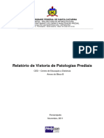 Relatório Patologia Hospital