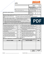 Formulario de Plan Previo A La Tarea Jaguar