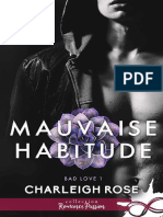 Bad Love, Tome 1 - Mauvaise Habitude (French Edition) (Charleigh Rose) (Z-lib.org)