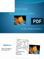 Test ABC. Clases