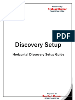 Discovery (Horizontal Discovery) - Setup Guide