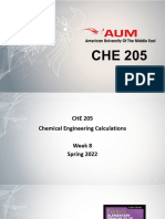 CHE205 SP22 Wk8 Class Tutorial