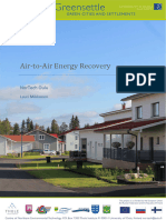 Air-To-Air Energy Recovery