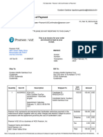 ITZ Data Mail - Pearson VUE Confirmation of Payment