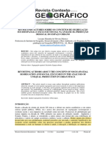 Revisitando Autores Sobre Os Conceitos de Segregação Socioespacial e Exclusão Social Na Análise Da Produção Desigual Do Espaço Urbano