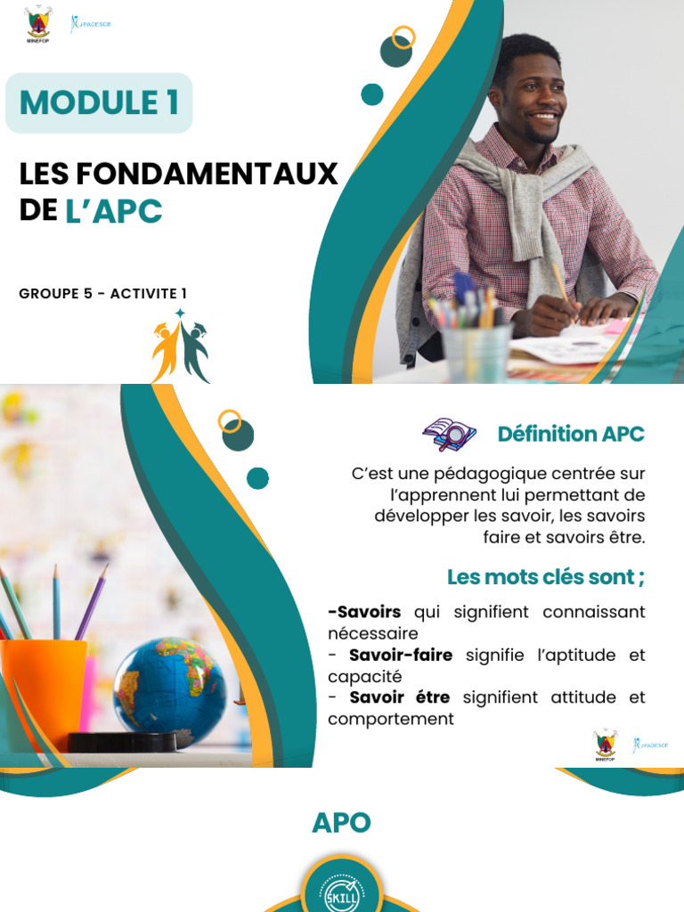 Fondamentaux de l'APC en Pédagogie | PDF | Pédagogie | Apprentissage