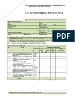 Ficha de Monitoreo Al Tutor