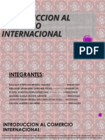 INTRODUCCION AL COMERCIO INTERNACIONAL tarea 1