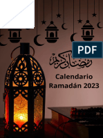 Calendario Ramadán 2023