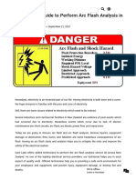 Step by Step Guide to Perform Arc Flash Study and Analysis in New Zealand _ Care Labs